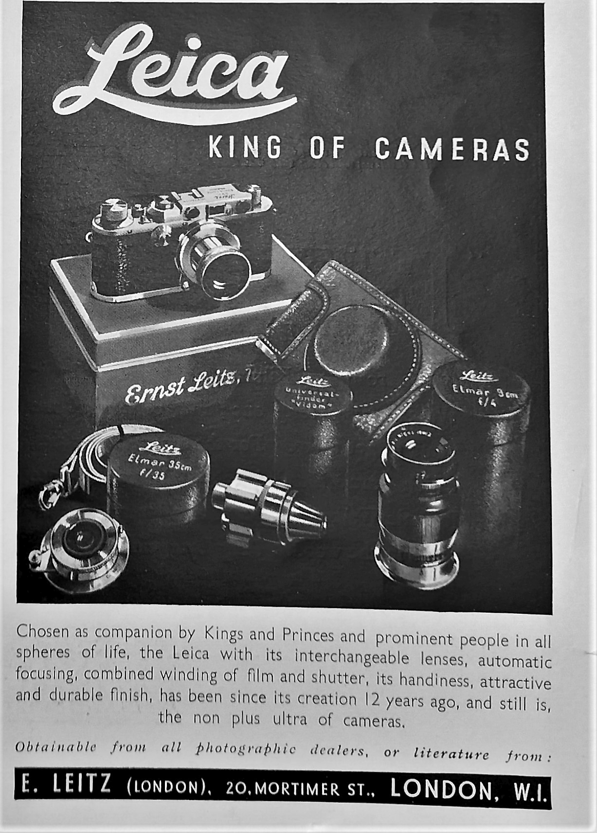 Leica advert